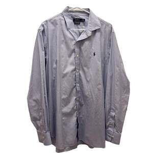 Ralph Lauren Button Down Shirt, Blue, Size M